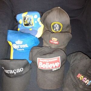Collection of Graphic Baseball Caps